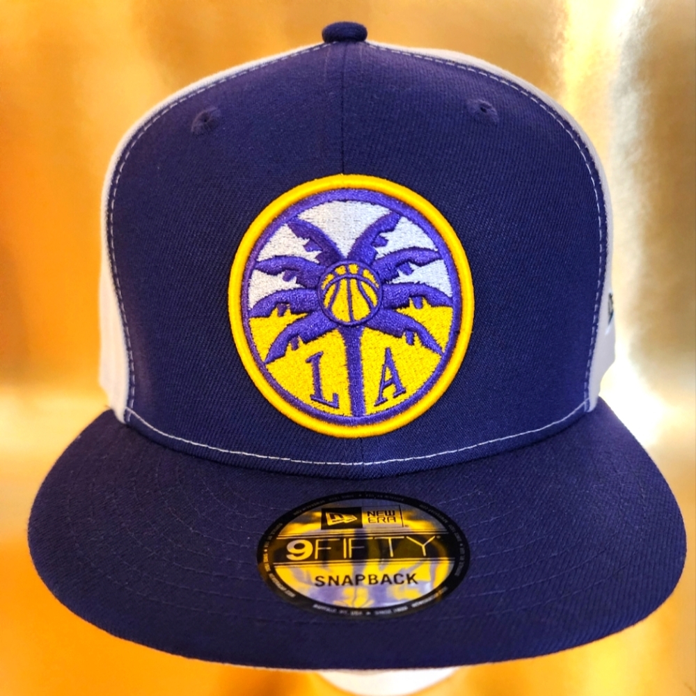 Los Angeles Sparks WNBA New Era 2024 Draft 9Fifty Snapback Hat